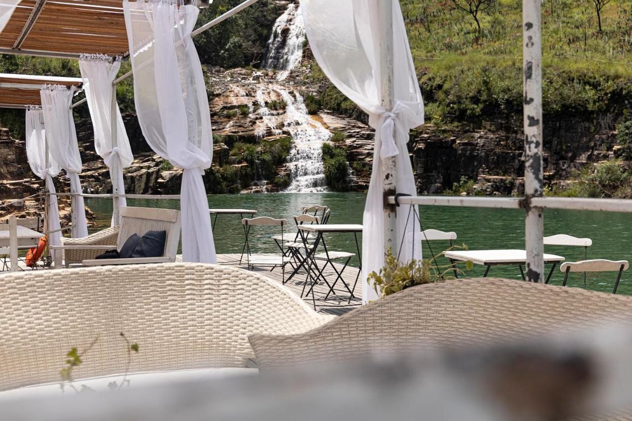 Hotel Pousada Lagoa Azul Marina Capitólio Esterno foto